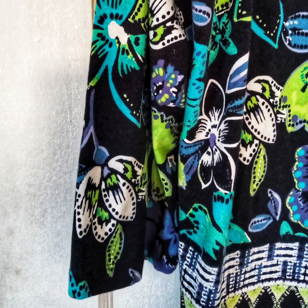 Ruby Rd. Multicolor Floral Tunic - Picture 8 of 9